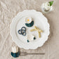 Flower chopstick rest Tulip white｜Michi Tsujimoto