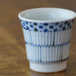 Teacup old Tobe pattern  Blue | Tosai gama