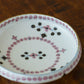 12cm plate small flower Red｜Tosai gama