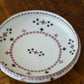 18cm plate small flower Red｜Tosai gama