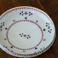 21cm plate small flower Red｜Tosai gama