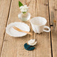 Flower chopstick rest Tulip white｜Michi Tsujimoto