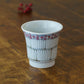Teacup old Tobe pattern  Red | Tosai gama