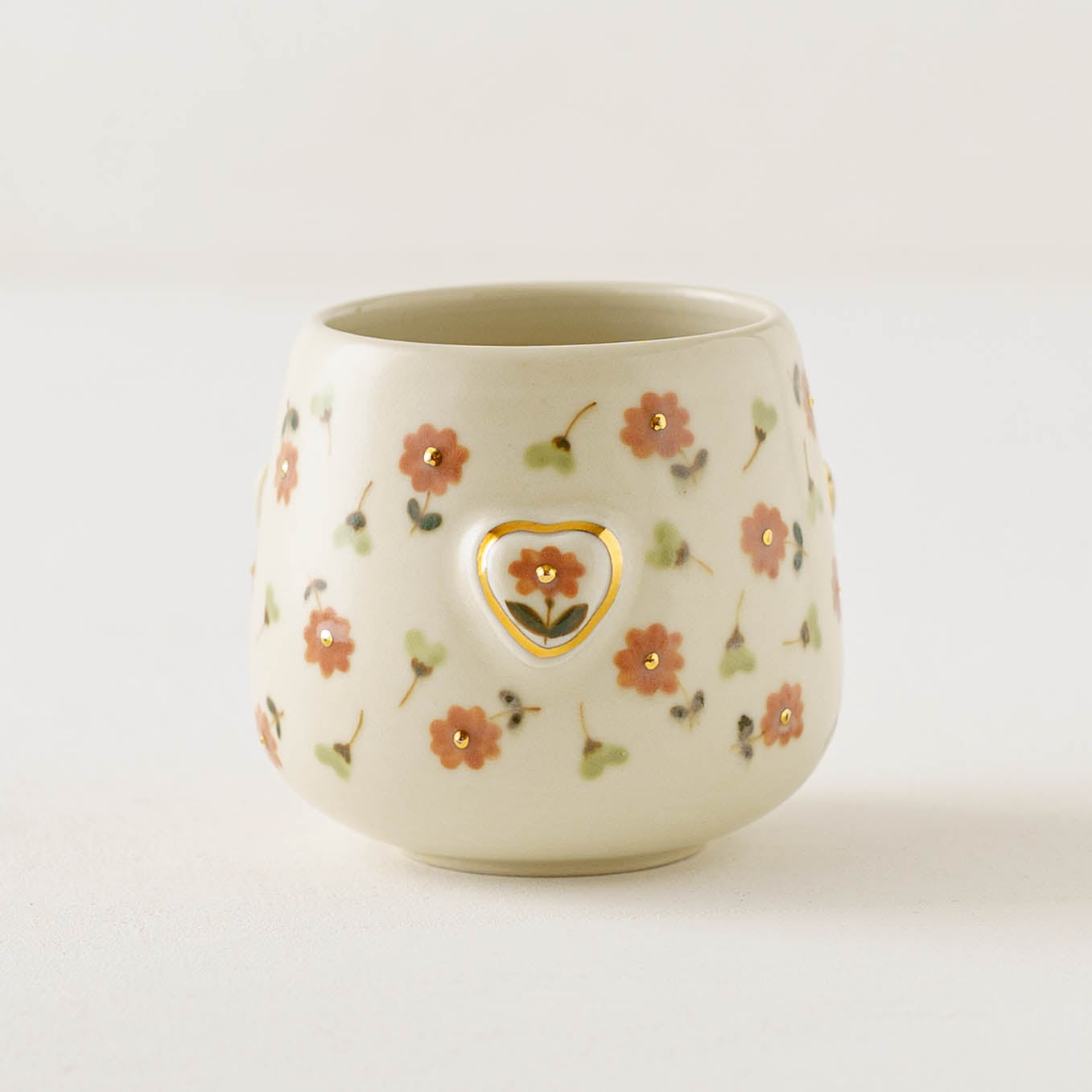 Cup relief flower pink | Ayano Arai