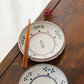 18cm plate small flower Red｜Tosai gama