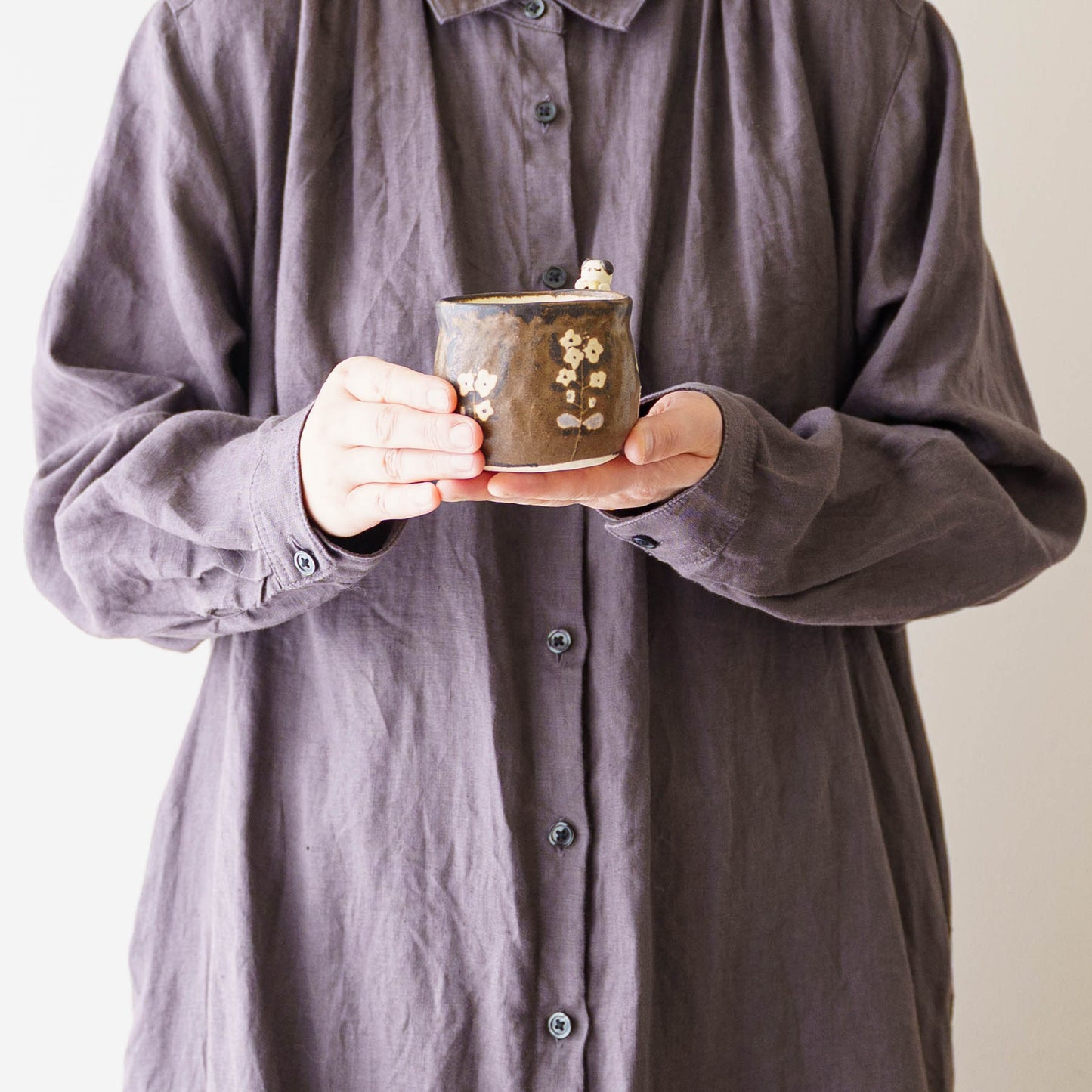 Tea cup Dog | Maruban Ceramics Factory