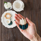Flower chopstick rest Tulip white｜Michi Tsujimoto