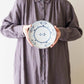 18cm plate small flower Blue｜Tosai gama