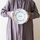 21cm plate small flower Blue｜Tosai gama