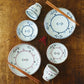 Tea cup small flower Red｜Tosai gama
