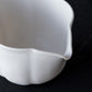 Tea sea (Katakuchi jar) white | Kasumi Fujimura