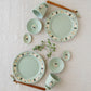 Cup Cat and girl light blue | Aya Watanuki