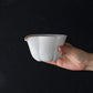 Tea sea (Katakuchi jar) white | Kasumi Fujimura