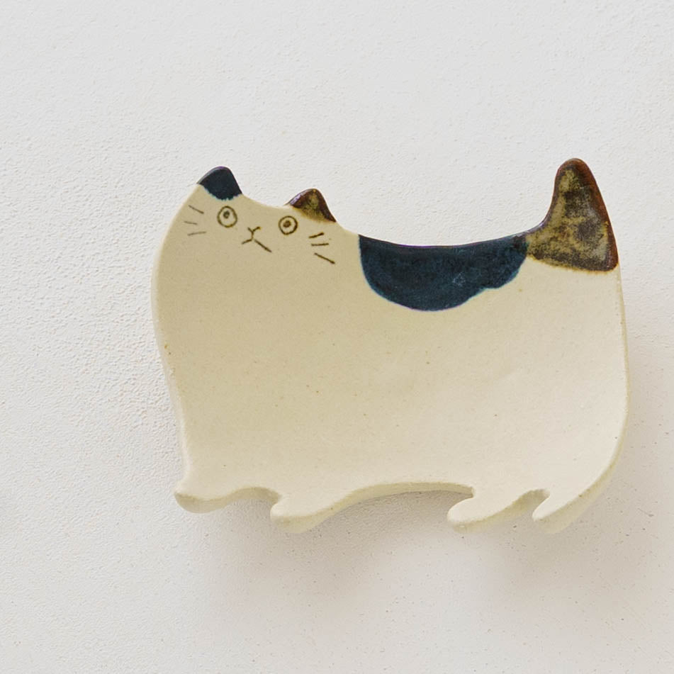 ねこ皿　ミケ｜佐藤牧子