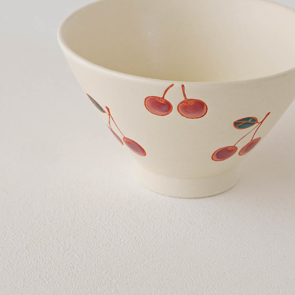 Hasamiyaki fruits Bowl Cherry