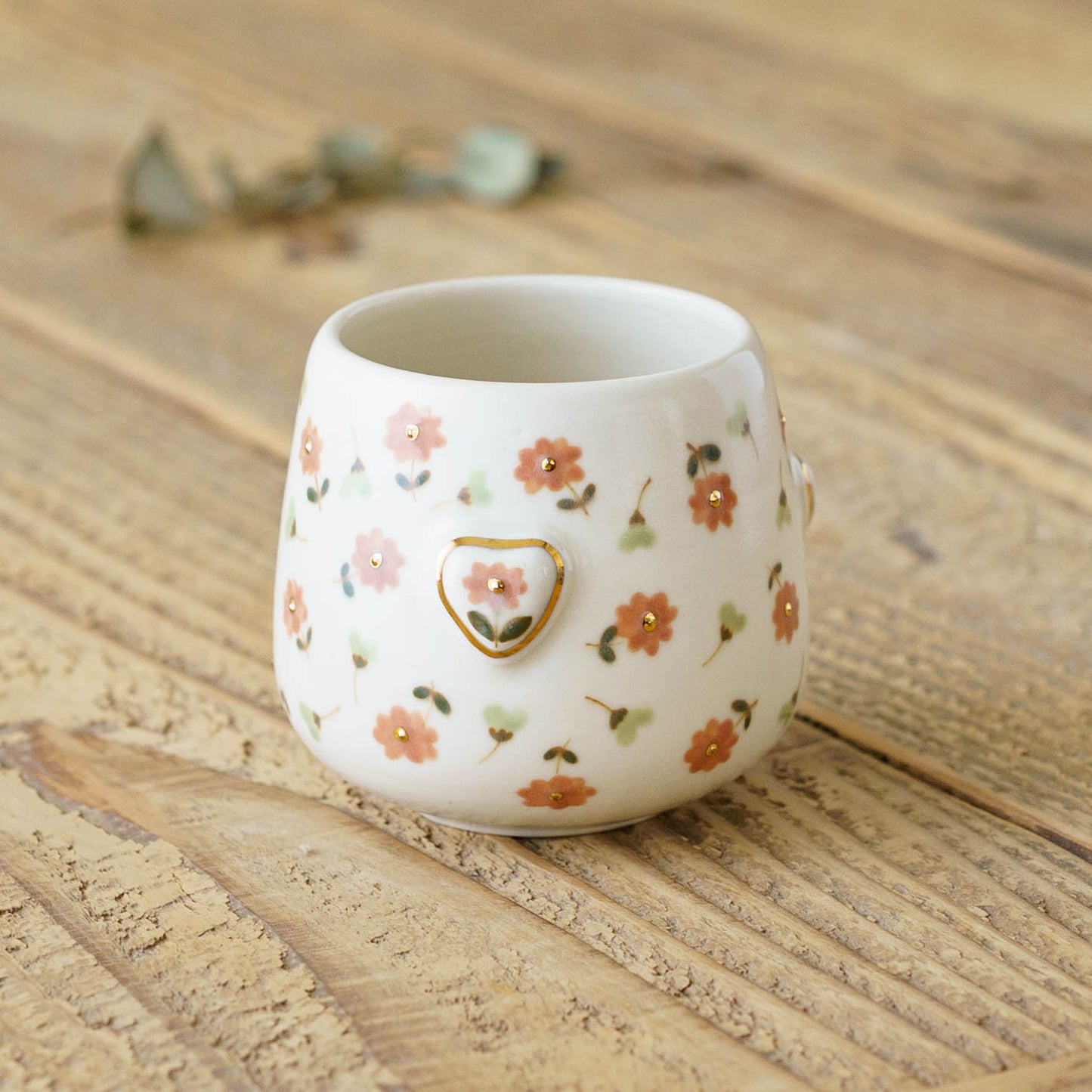 Cup relief flower pink | Ayano Arai
