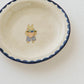 ねこ　5.5寸皿　B｜長浜由起子（やぶから房）