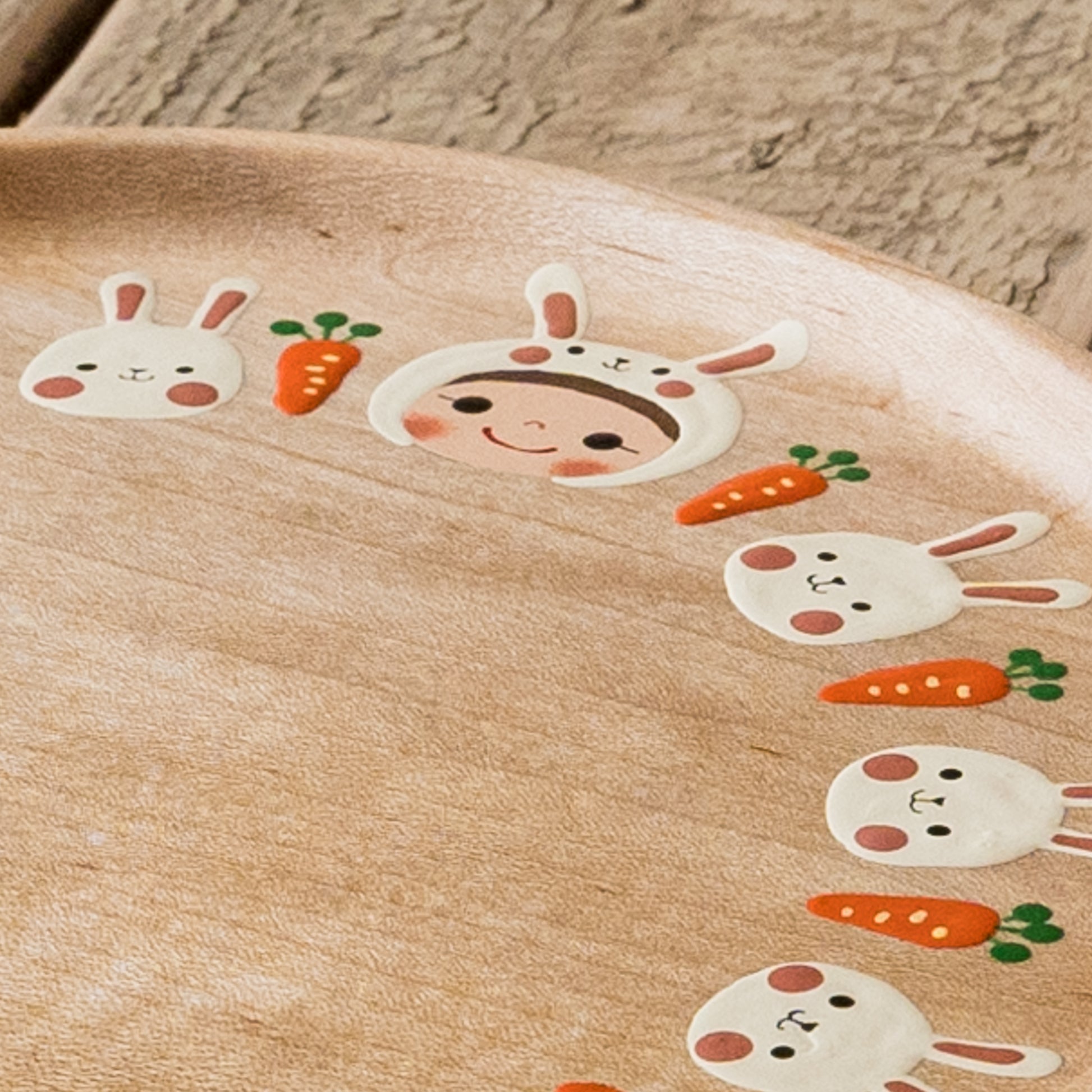 木絵雑貨さんのトレイうさぎ