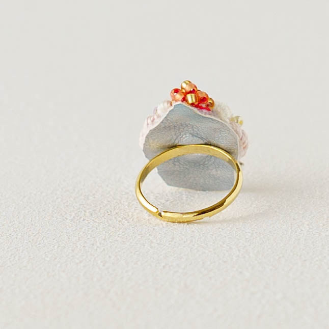 Embroidered Ring  Cupcake | Aonoie