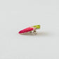 Embroidered brooch Strawberry | Aonnoie