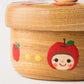 木絵雑貨さんの菓子器りんご