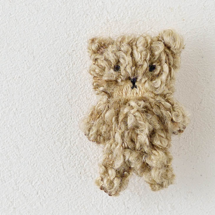 Embroidered Brooch Bear | Aonoie