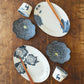 Premium oval plate Flowers | Naoko Yoshimura