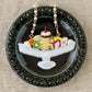 Embroidered Bag Charm Purin a la Mode | Aonoie