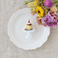 Embroidered Pin Brooch  Retro Pudding | Aonoie