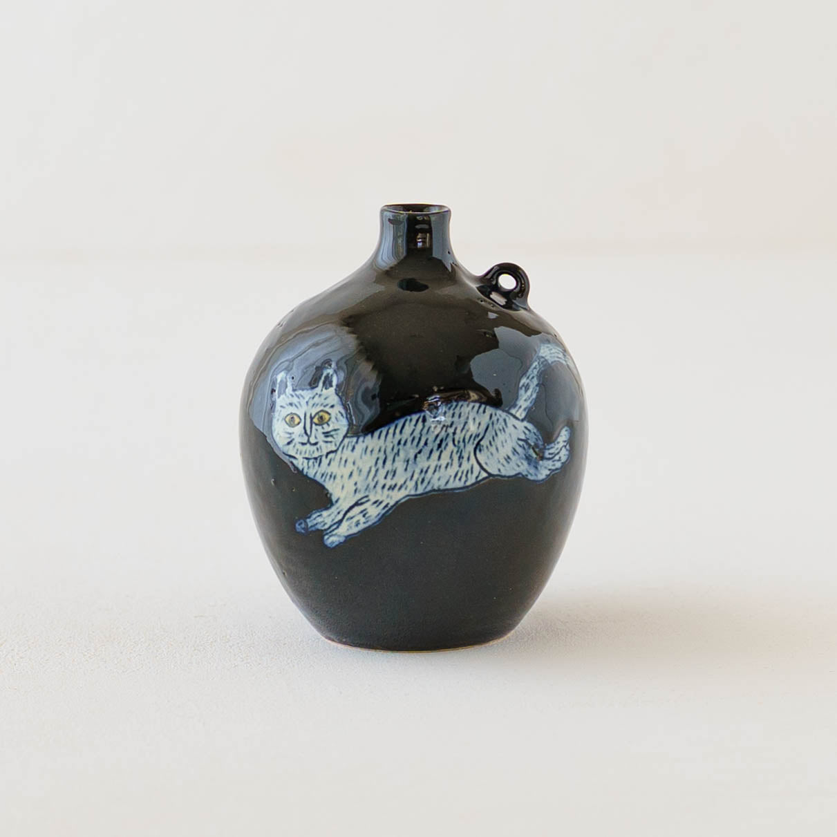 Vase Cat B｜poetoria Yuka Taneda