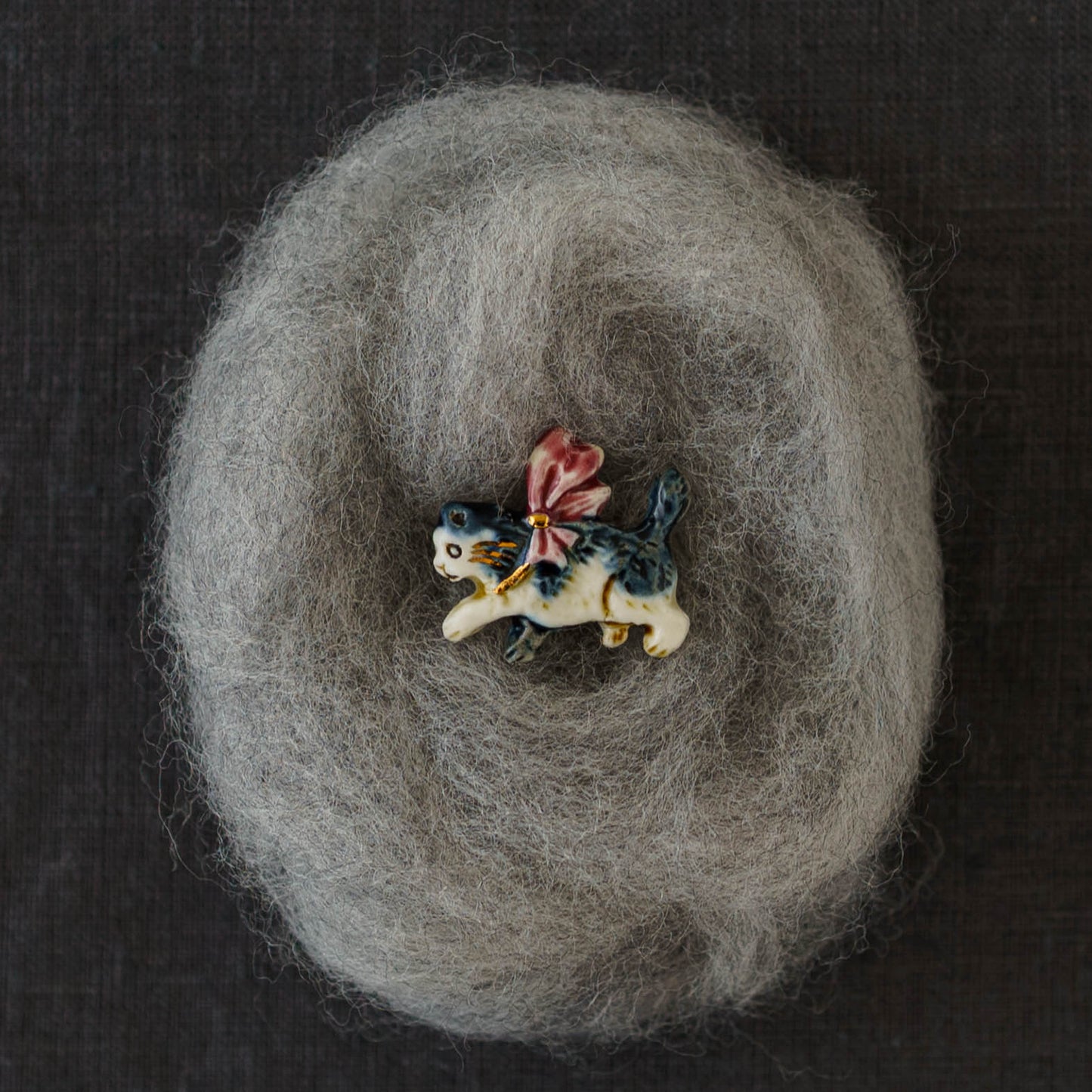 Ribbon Kitten Red | Minami Nonomura