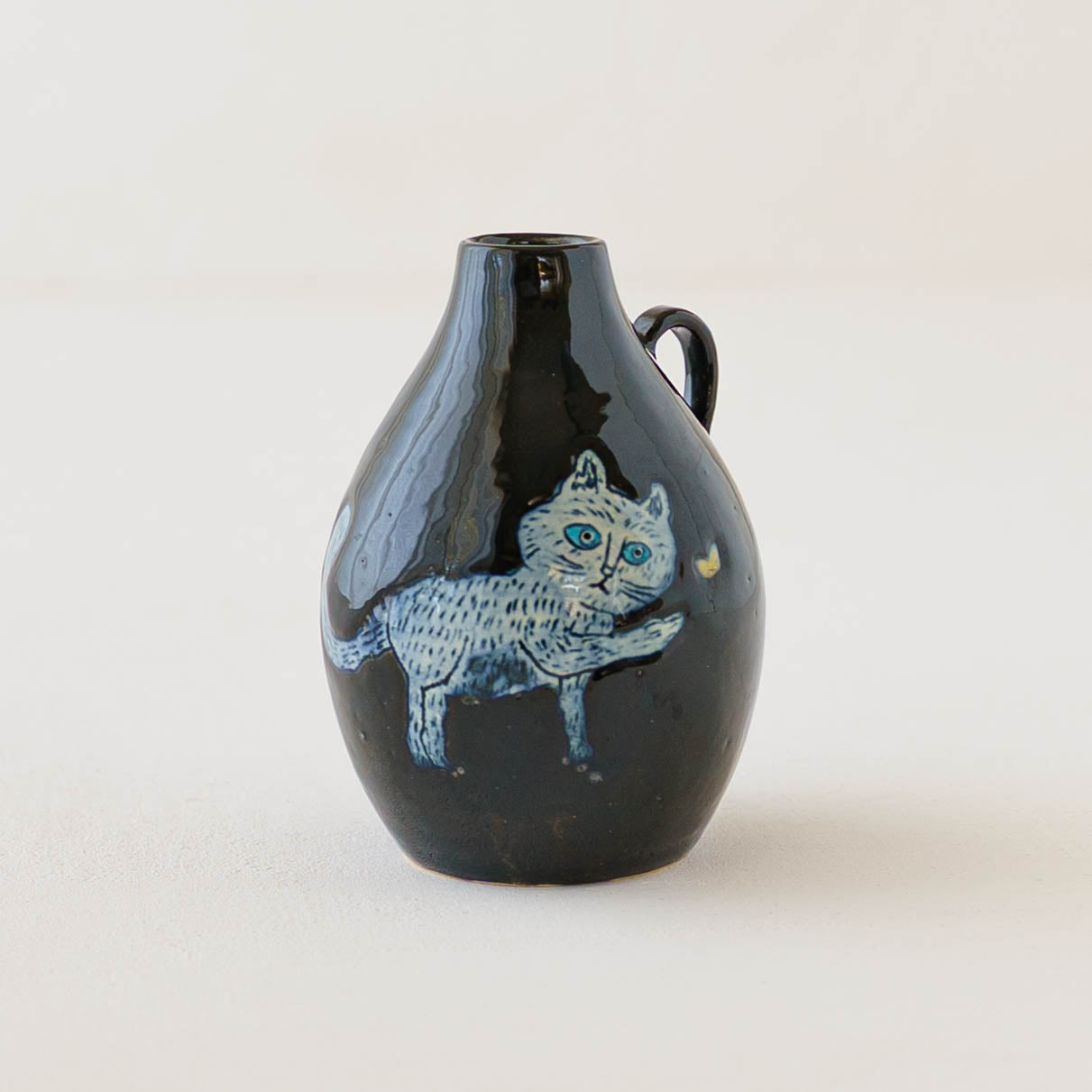 Vase Cat C｜poetoria Yuka Taneda