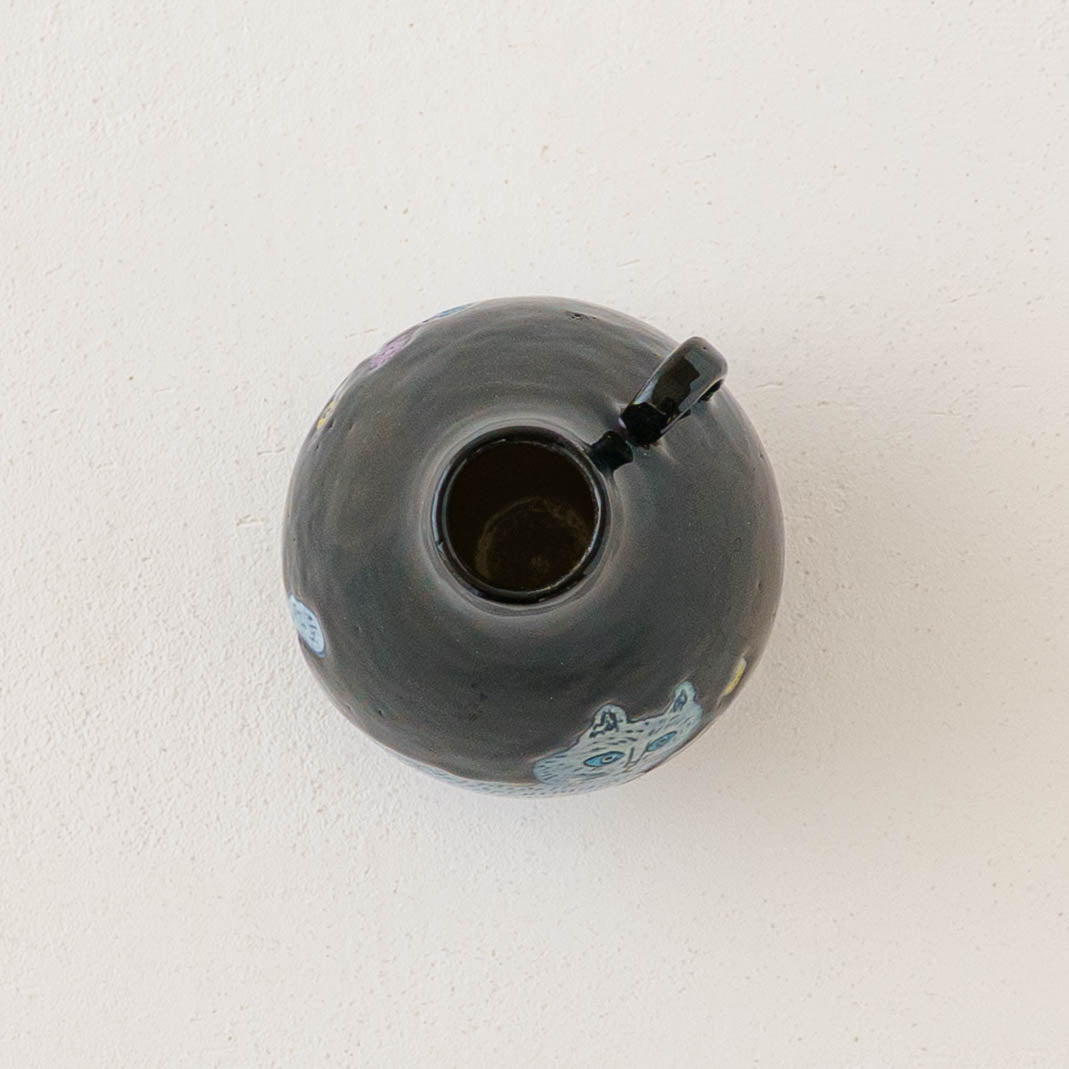 Vase Cat C｜poetoria Yuka Taneda