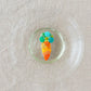 Embroidered Carrot Brooch | Aono ie