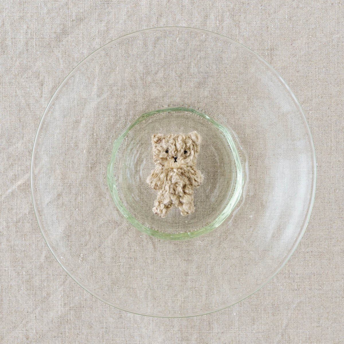 Embroidered Brooch Bear | Aonoie