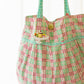 Embroidered Bag Charm Purin a la Mode | Aonoie