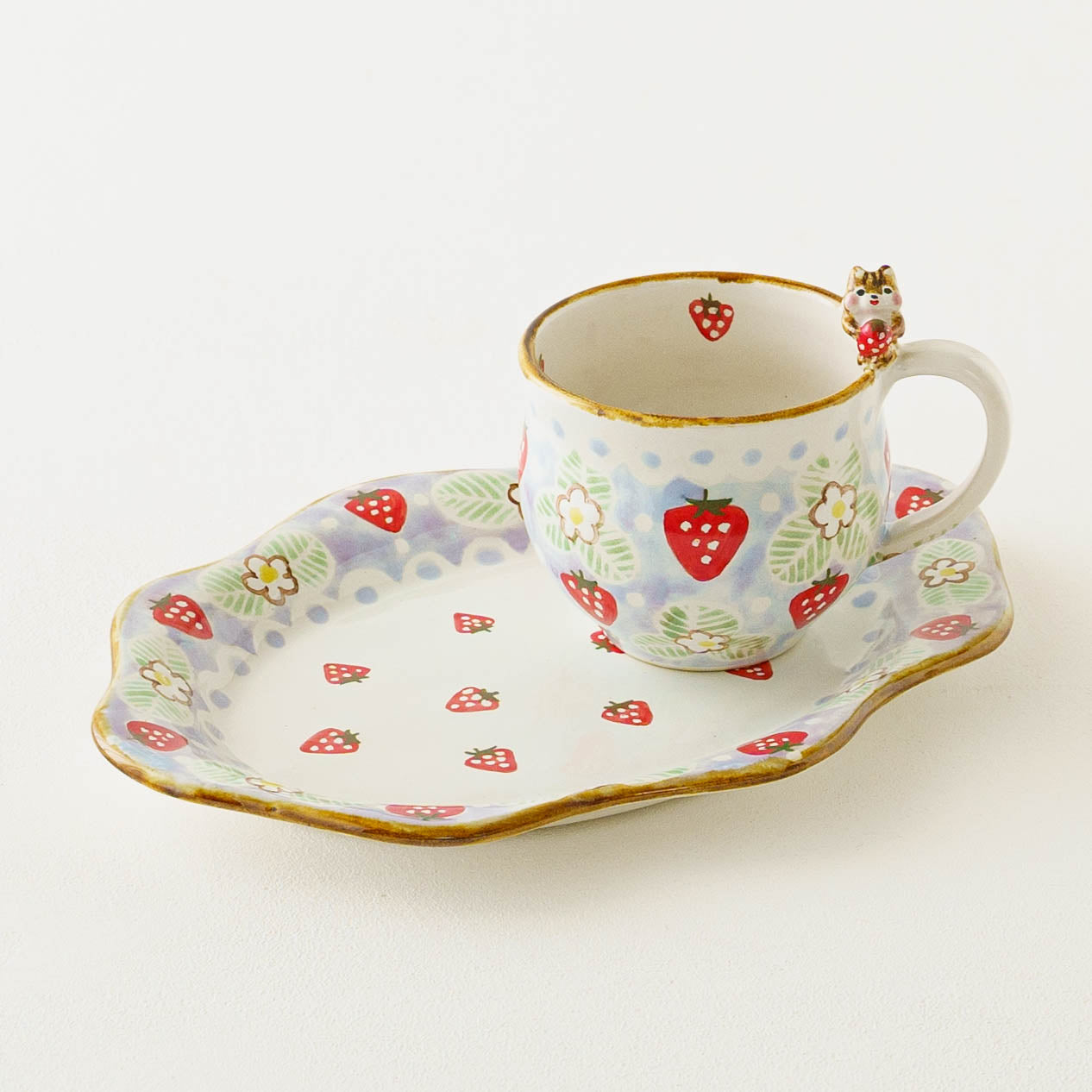 Squirrel and Strawberry C&S  | Aiko Miura