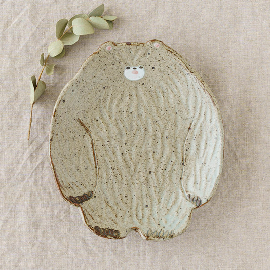 Bear Plate | Mikiko Kato