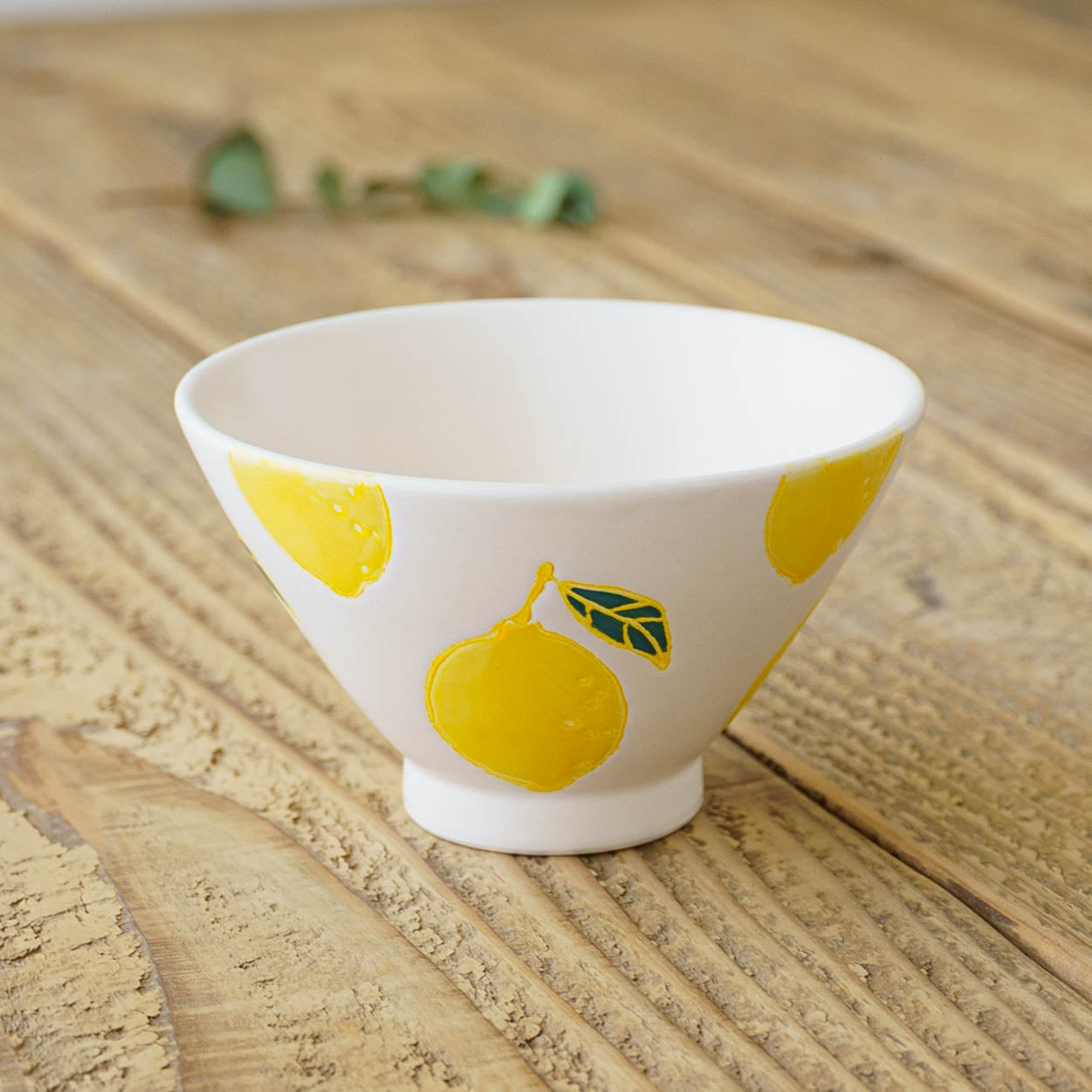 Hasamiyaki fruits Bowl Lemon