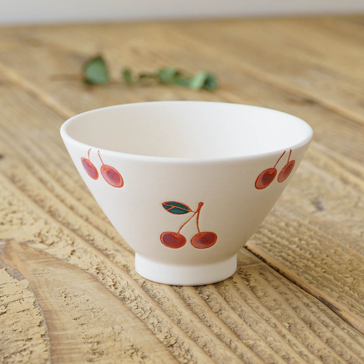 Hasamiyaki fruits Bowl Cherry