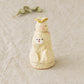 Bear Dried Flower Stand White | Mikiko Kato