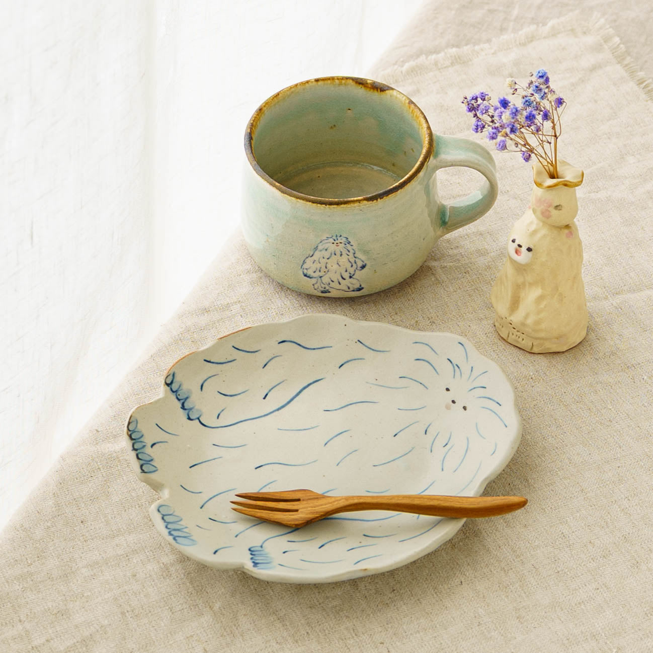 Yeti Plate | Mikiko Kato