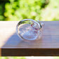 Goldfish drawstring vase red S | Gokurakuji Glass Studio