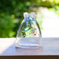 Goldfish flower vase blue  L | Gokurakuji Glass Studio