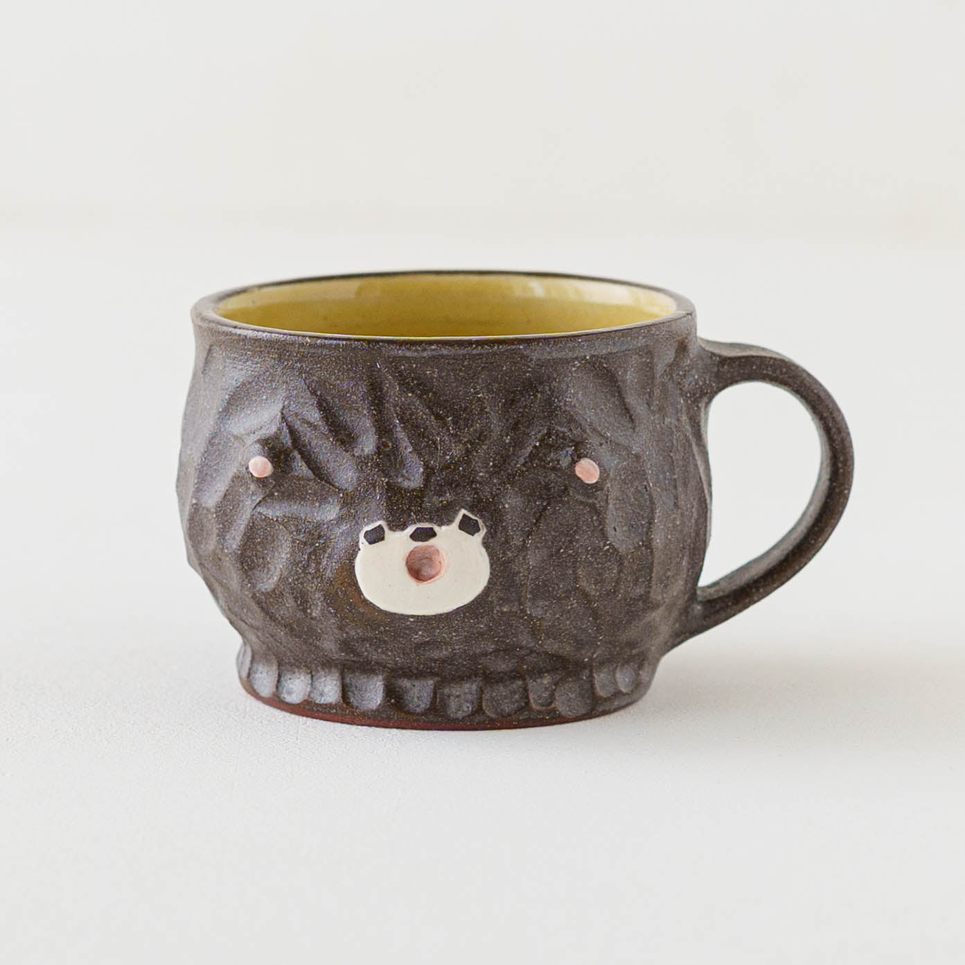 Mug Bear Brown x Yellow | Mikiko Kato