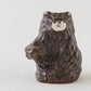Bear Dried Flower Stand Brown  | Mikiko Kato