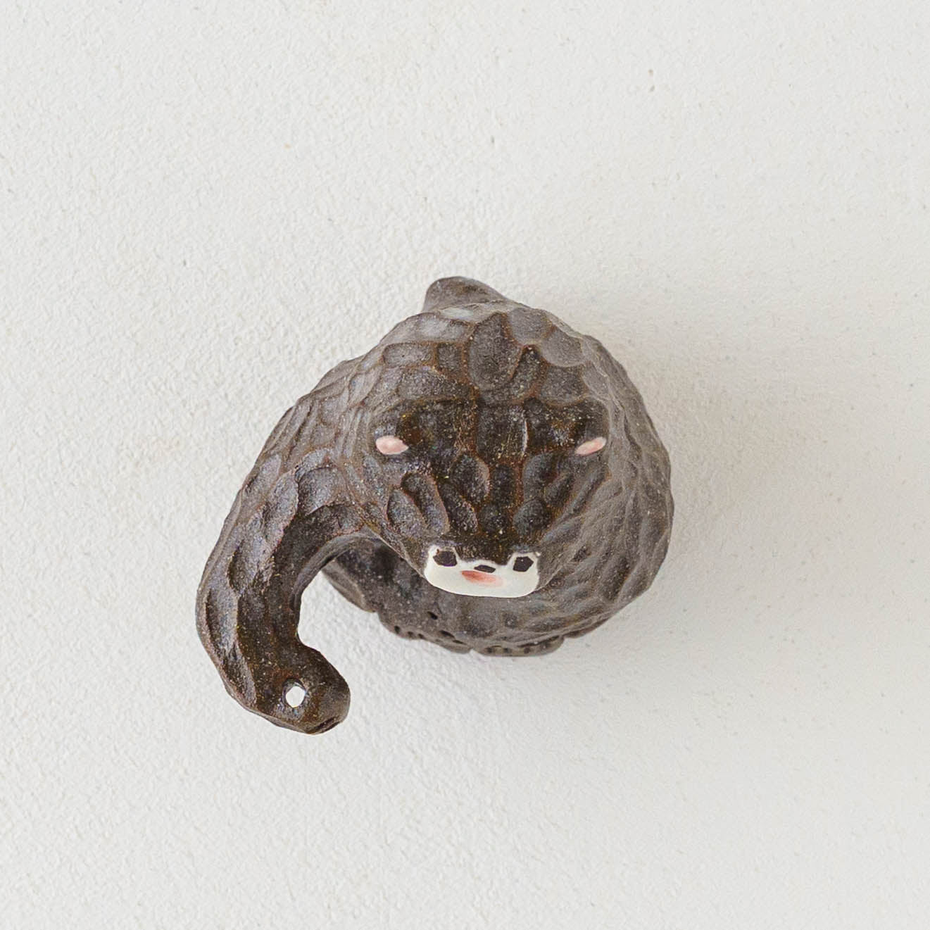 Bear Dried Flower Stand Brown  | Mikiko Kato