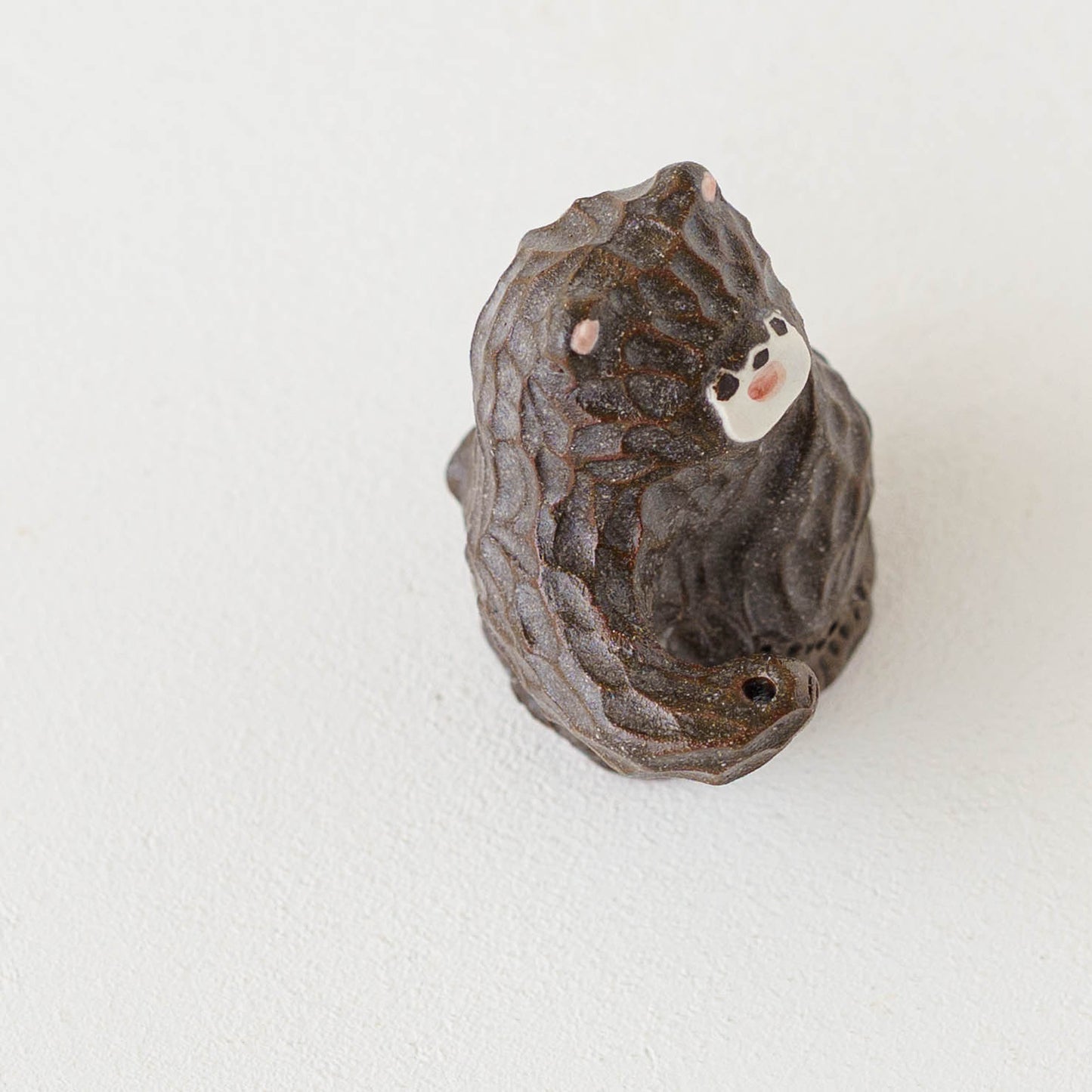 Bear Dried Flower Stand Brown  | Mikiko Kato