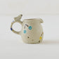 Mini pitcher bird and cherry white | Harada Haruko