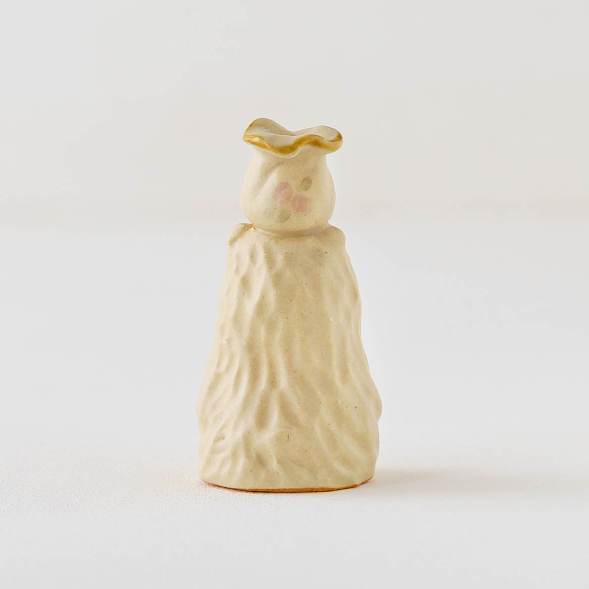 Bear Dried Flower Stand White | Mikiko Kato
